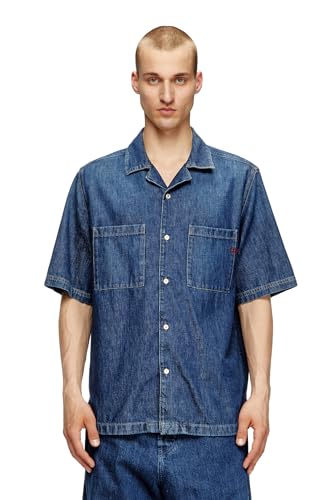 Diesel_D-PAROSHORT Camicia_Shirt_Blau_XL Diesel_D-PAROSHORT Camicia_Shirt_Blau_XL von Diesel