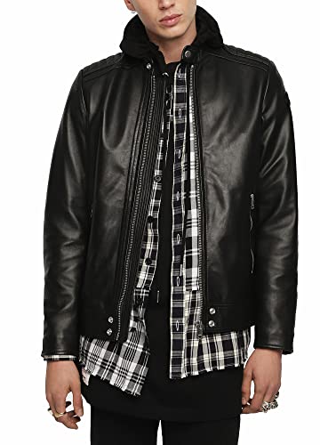 Diesel Herren L-Shiro-Wh Jacket Jacke, Schwarz (Black 900), Small (Herstellergröße: S) von Diesel