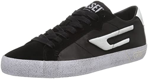 DIESEL Herren LEROJI Gymnastikschuhe, Black White Y02741 Pr663 H1532, 41 EU von Diesel