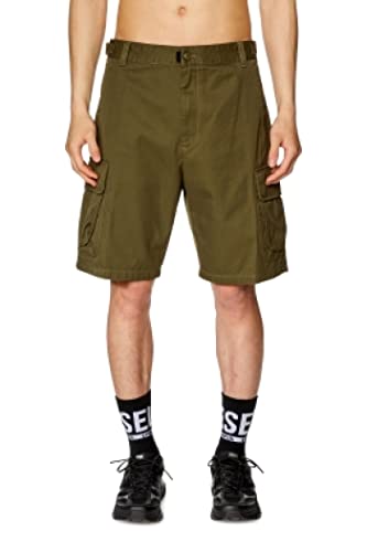 Diesel Herren P-argym Shorts, Grün (Ivy Green), 54 von Diesel