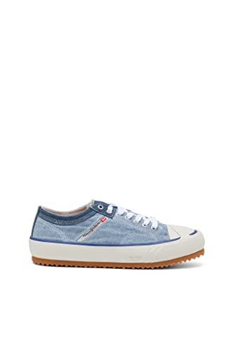 DIESEL Herren Prinzip Sneakers, Light Blue/Vintage Indigo-H8955, 45 EU von Diesel