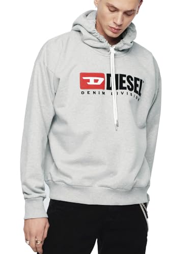 Diesel Herren S-Division Sweat-SHI Sweatshirt, Grau (Grey 912), (Herstellergröße: XX-Large) von Diesel