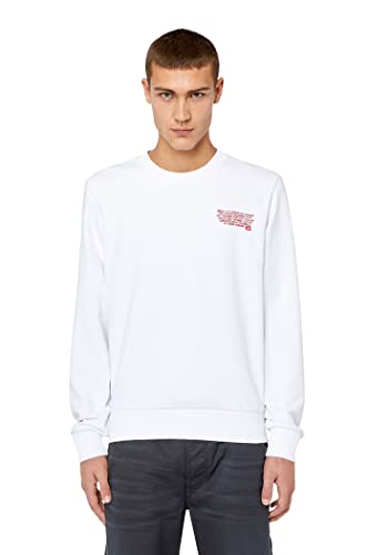 Diesel Herren S-Ginn-k29 Sweatshirt, 100-0grai, L von Diesel