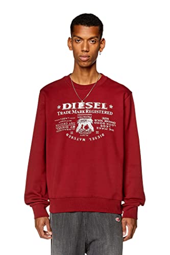 Diesel Herren S-Gymnast-l2 Sweatshirt mit Rundhalsausschnitt, 40y-0jfav, M von Diesel