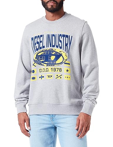 Diesel Herren S-Gymnast-l4 Sweatshirt mit Rundhalsausschnitt, 9cb-0jfav, M von Diesel