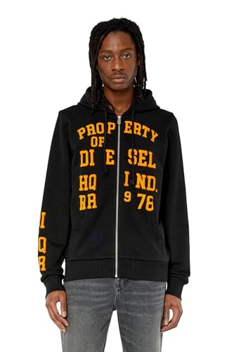 Diesel Herren S-Gymnastik Hood-Zip-k7 Sweatshirt, 9xx-0hayt, L von Diesel