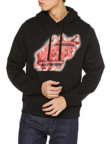 Diesel Herren S-Gymnastik Hood-e8 Pullover, 9xx-0bawt, L von Diesel