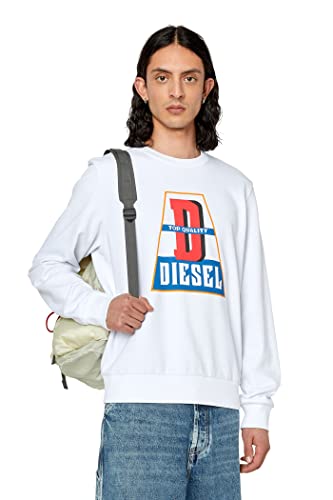 Diesel Herren S-Gymnastik K32 Sweatshirt, 100-0grai, L von Diesel