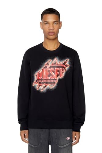 Diesel Herren S-Gymnastik-e9 Sweatshirt, 9xx-0bawt, M von Diesel