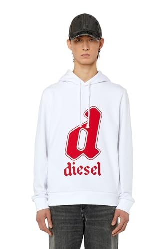 Diesel Herren S Sweatshirt, 100-0grai, M von Diesel