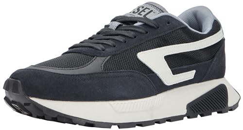 Diesel Herren S-TYCHE D Sneakers Low-top, Black/Dirty White/Frost Gray, 40 EU von Diesel