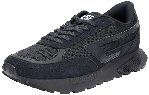 Diesel Herren S-TYCHE D Sneakers Low-top, Black, 44 EU von Diesel