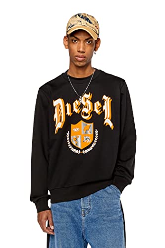 Diesel Herren S-gymnast-k33 Sweatshirt mit Rundhalsausschnitt, 9xx-0hayt, L von Diesel