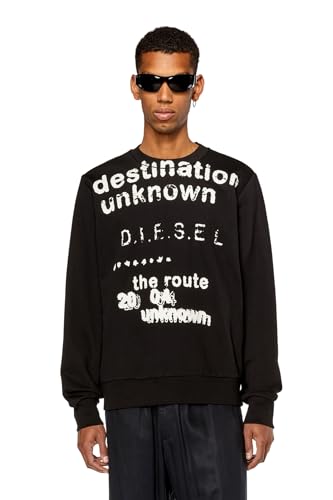 Diesel Herren S-gymnast-k34 Sweatshirt mit Rundhalsausschnitt, 9xx-0hayt, L von Diesel