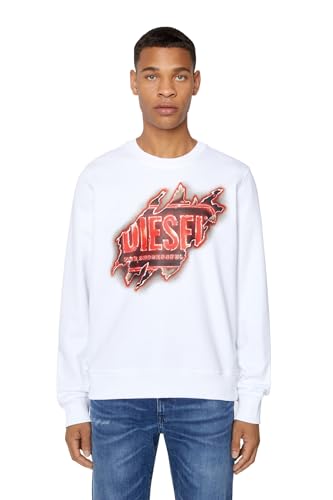 Diesel Herren S-gymnastik-e9 Sweatshirt, 100-0bawt, M EU von Diesel