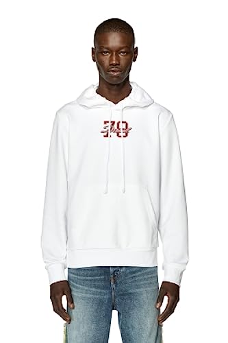 Diesel Herren S-gymnastik-hood-k22 Kapuzenpullover, 100-0 Stunden, M von Diesel