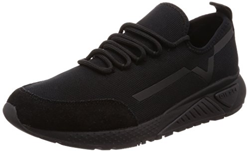 Diesel Herren S-kby Stripe Sneakers, Schwarz, 45 EU von Diesel