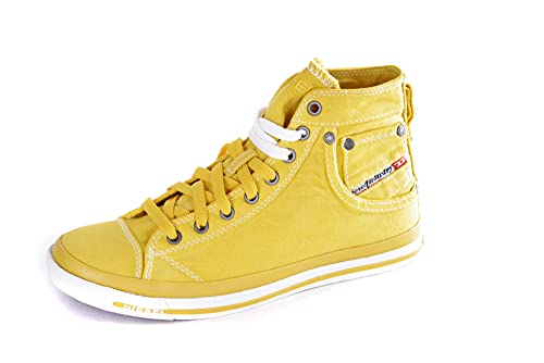 Diesel Herren Sneaker MID Schuhe Magnete Exposure I (Freesia Yellow, Numeric_40) von Diesel