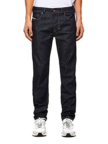 Diesel Herren Straight Jeans Laekee-Beex, Blau (Denim 01), W30/L32 von Diesel