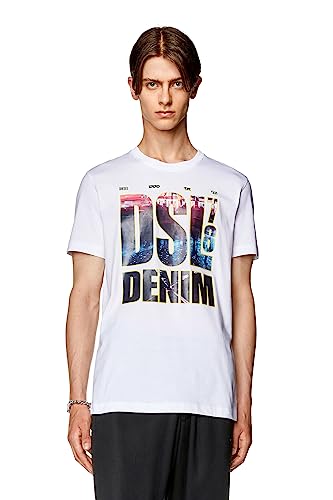 Diesel Herren T-DIEGOR-L7 Kurzarm Shirt, 100-0 Catm, XL von Diesel