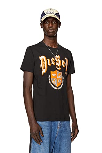 Diesel Herren T-Diegor-K62 T-Shirt, 9xx-0grai, XL von Diesel