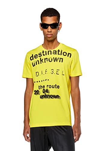 Diesel_T-DIEGOR-K63 MAGLIET_Shirt_Gelb_L von Diesel