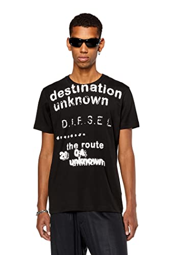 Diesel Herren T-Diegor-K63 T-Shirt, 9xx-0grai, Medium von Diesel