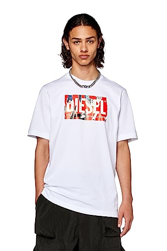 Diesel Herren T-Regulär-L13 T-Shirt, 100, Large von Diesel