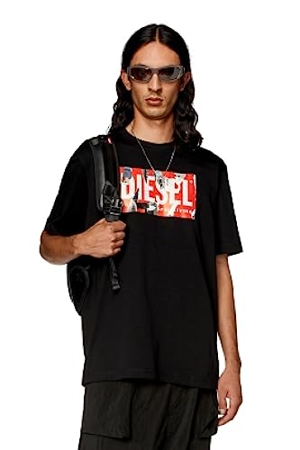 Diesel Herren T-Regulär-L13 T-Shirt, 9XX, Large von Diesel