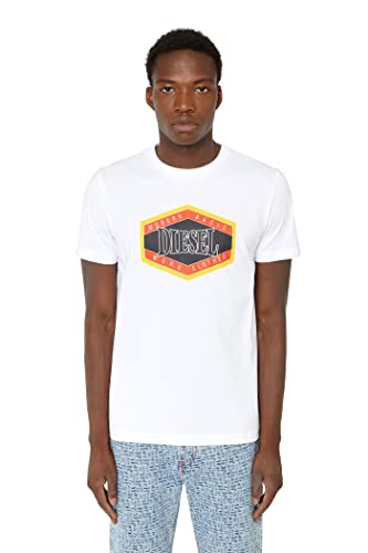 Diesel_T-DIEGOR-E14 MAGLIET_SWEATSHIRT_Weiß_M von Diesel