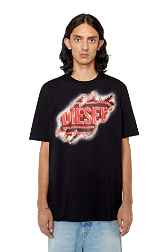 Diesel Herren T-just-e43 T Shirt, 9xx-0aaxj, L EU von Diesel