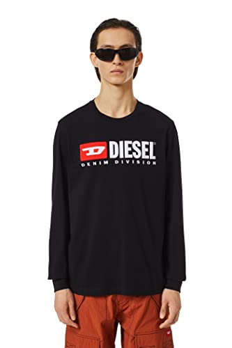 Diesel Herren T-just-ls-div T-Shirt, 9xx-0aaxj, Small von Diesel