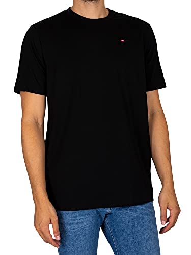 Diesel Herren T-just-microdiv T-Shirt, 9xx-0hfax, Small von Diesel