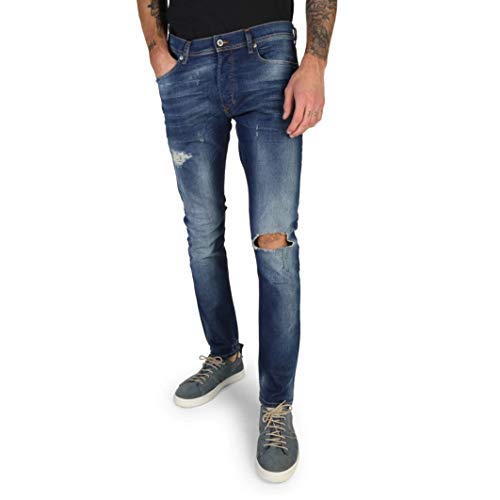 Diesel Herren Tepphar Skinny Jeans, Blau (Blau 01), W33/L34 von Diesel