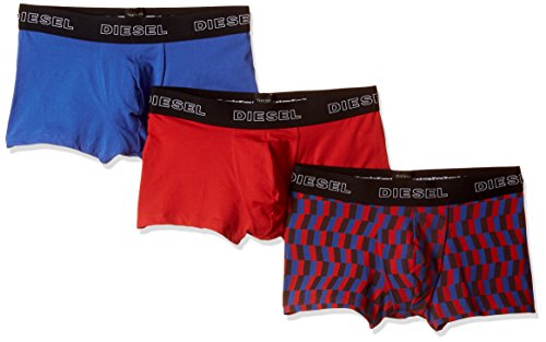 Diesel Herren UMBX-SHAWNTHREEPACK Geometric Boxer 3pack Badehose, blau, Medium von Diesel