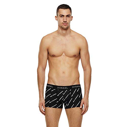 Diesel Herren UMBX-damienthreepack Boxer-Shorts Retroshorts, Schwarz/Schwarz/Weiß, Medium von Diesel