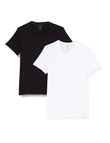 Diesel Herren Umtee-Michael-Tube-twopack T-Shirt, E0013-0bvfb, L (2er Pack) von Diesel