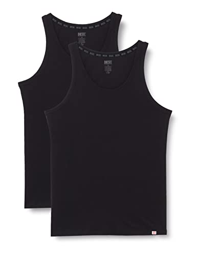 DIESEL Herren UMTK-Johnny-Tube-TWOPACK T-Shirt, E1350-0bvfb, M (2er Pack) von Diesel