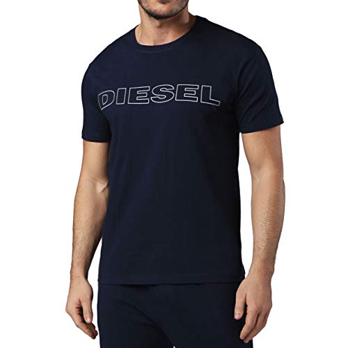 Diesel Herren Umlt-Jake T-Shirt, Blau-0DARX, S von Diesel