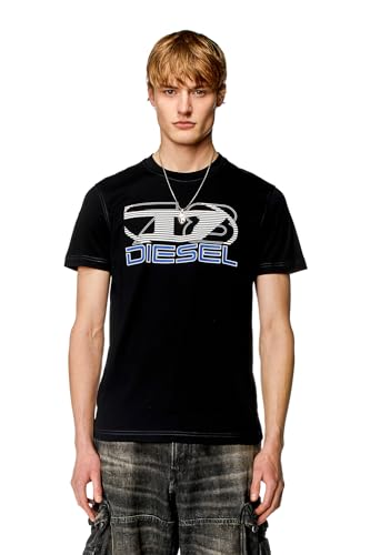Diesel Herren t-diegor-k74 T-Shirt, 9xx-0grai, X-Small von Diesel