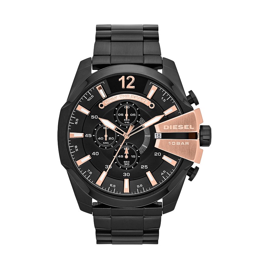 Diesel Chronograph Mega Chief DZ4309 Edelstahl von Diesel