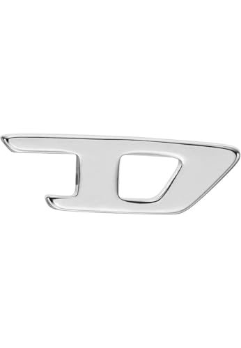 Diesel Herrenohrringe aus Edelstahl oder Halbedelstein mit Ohrsteckerverschluss, Eisen Silber von Diesel