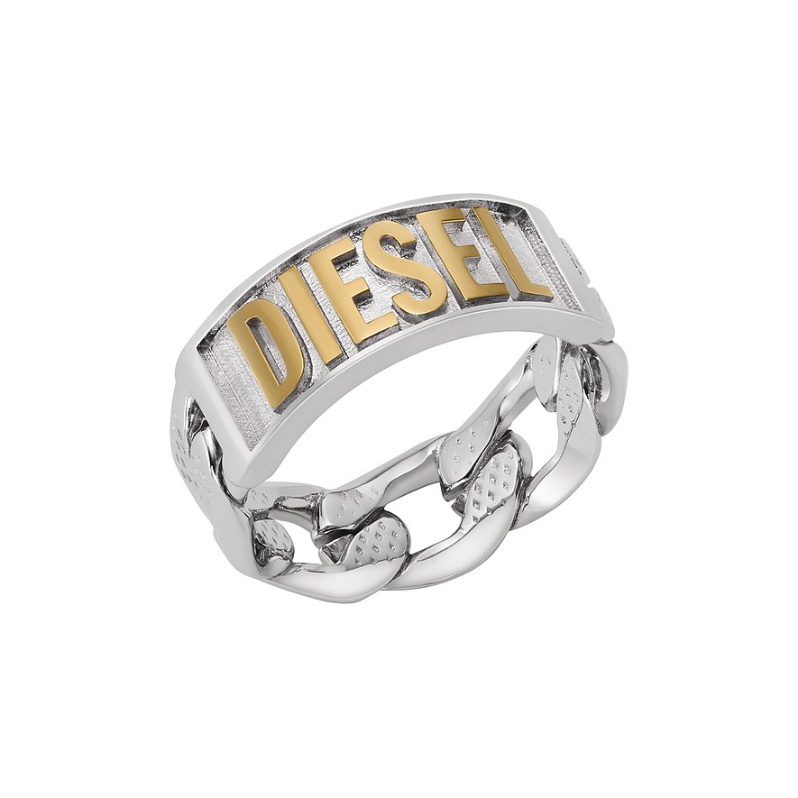 Diesel Herrenring Ring DX1420931 Edelstahl von Diesel