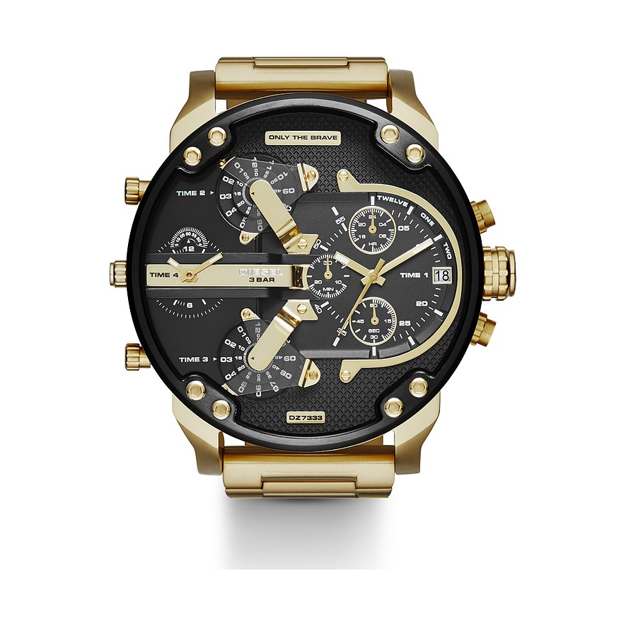 Diesel Herrenuhr Mr. Daddy 2.0 DZ7333 Edelstahl von Diesel