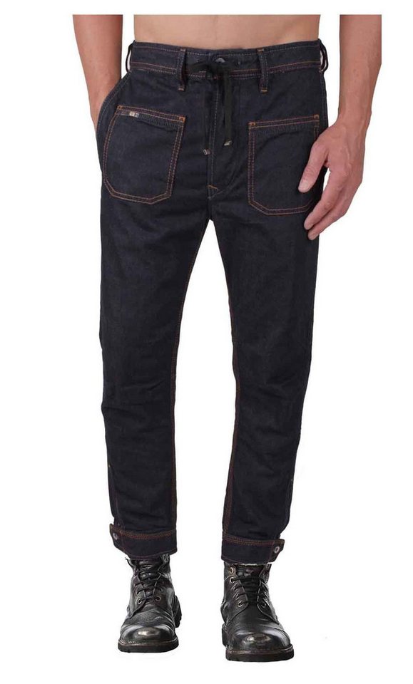 Diesel High-waist-Jeans Diesel Herren Jeans Hose ED-Rakee High Waist 0812N von Diesel