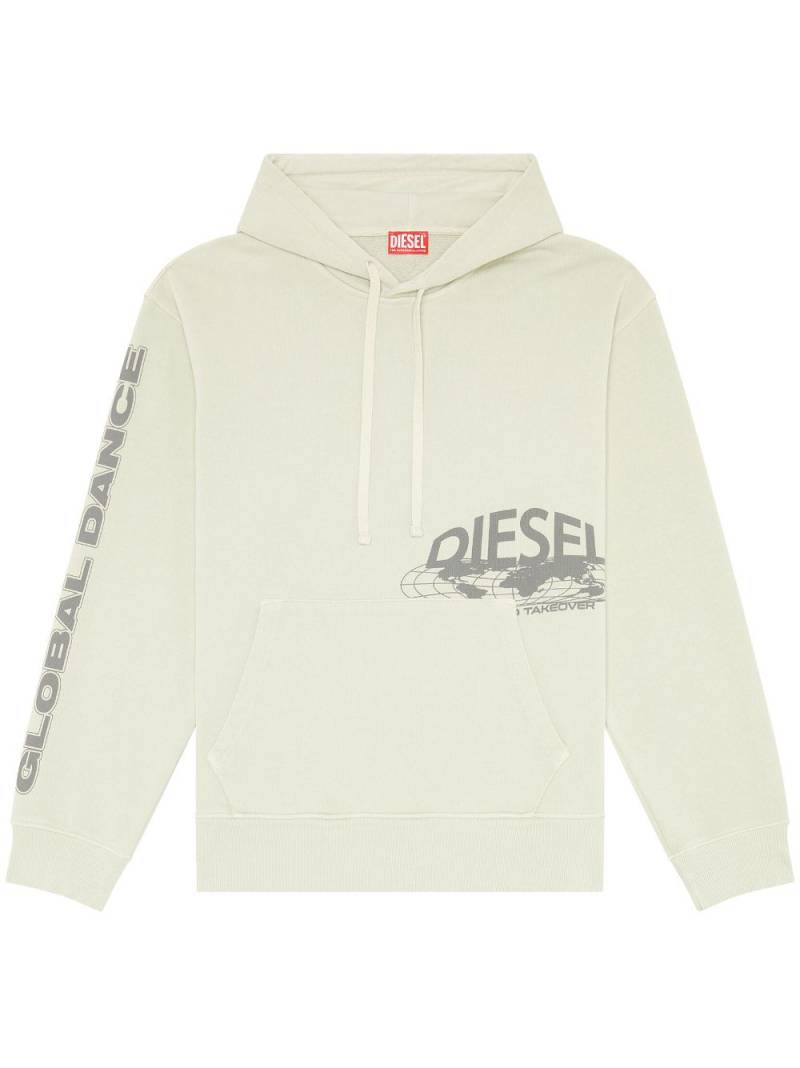 Diesel S-Macs-L1 Kapuzenpullover aus Baumwolle - Nude von Diesel