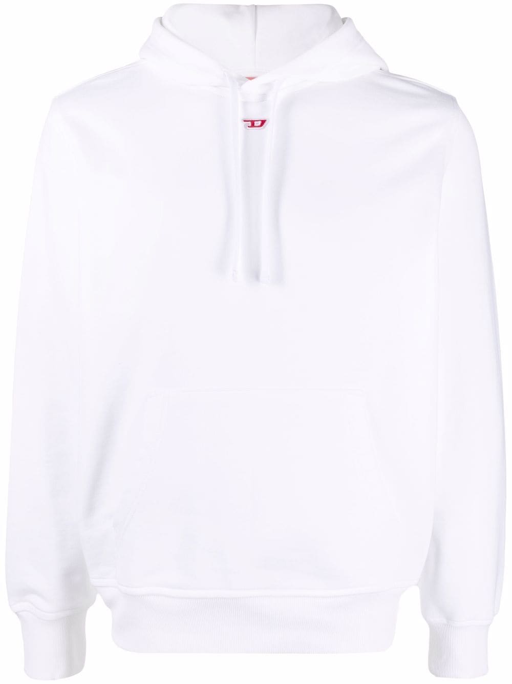 Diesel Hoodie mit Logo-Print - Weiß von Diesel