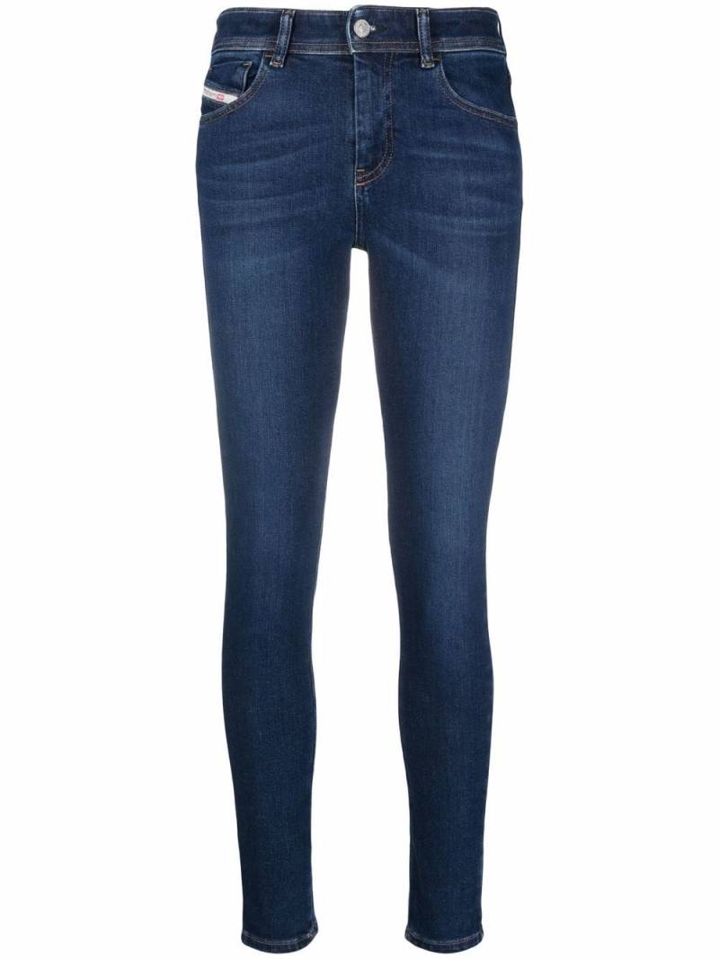 Diesel Jeans mit Logo-Patch - Blau von Diesel