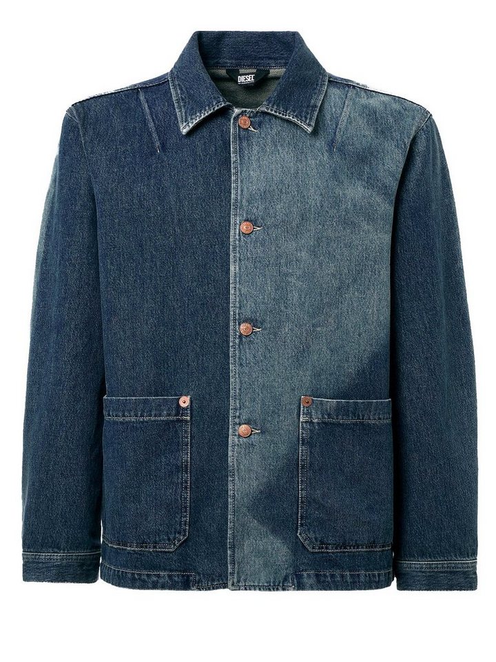 Diesel Jeansjacke Stonewashed Regular Fit - D-ROLK-SP von Diesel