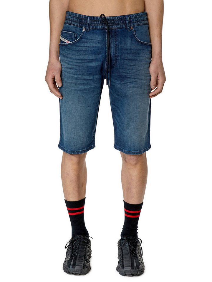 Diesel Jeansshorts Regular Fit - D-Krooley-Short Jogg 068DV - W32 von Diesel